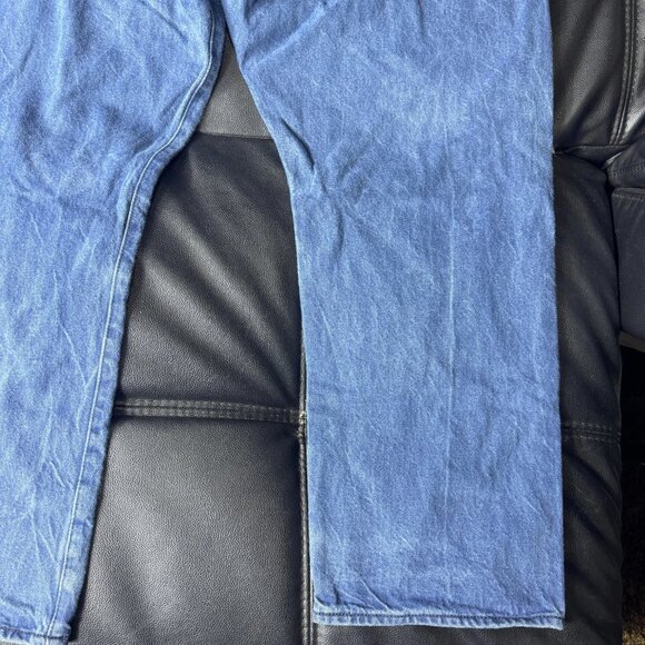 Levi's 501 Men's Straight Leg Jeans Blue Denim 5-Pocket Classic Casual 42x30 - Picture 8 of 15